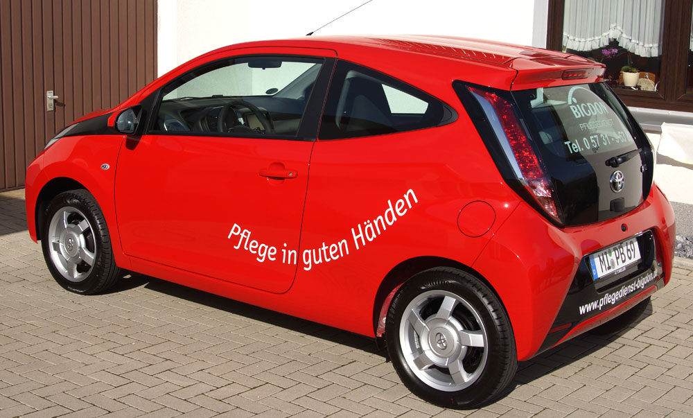 Bigdon-Fahrzeugbeschriftung