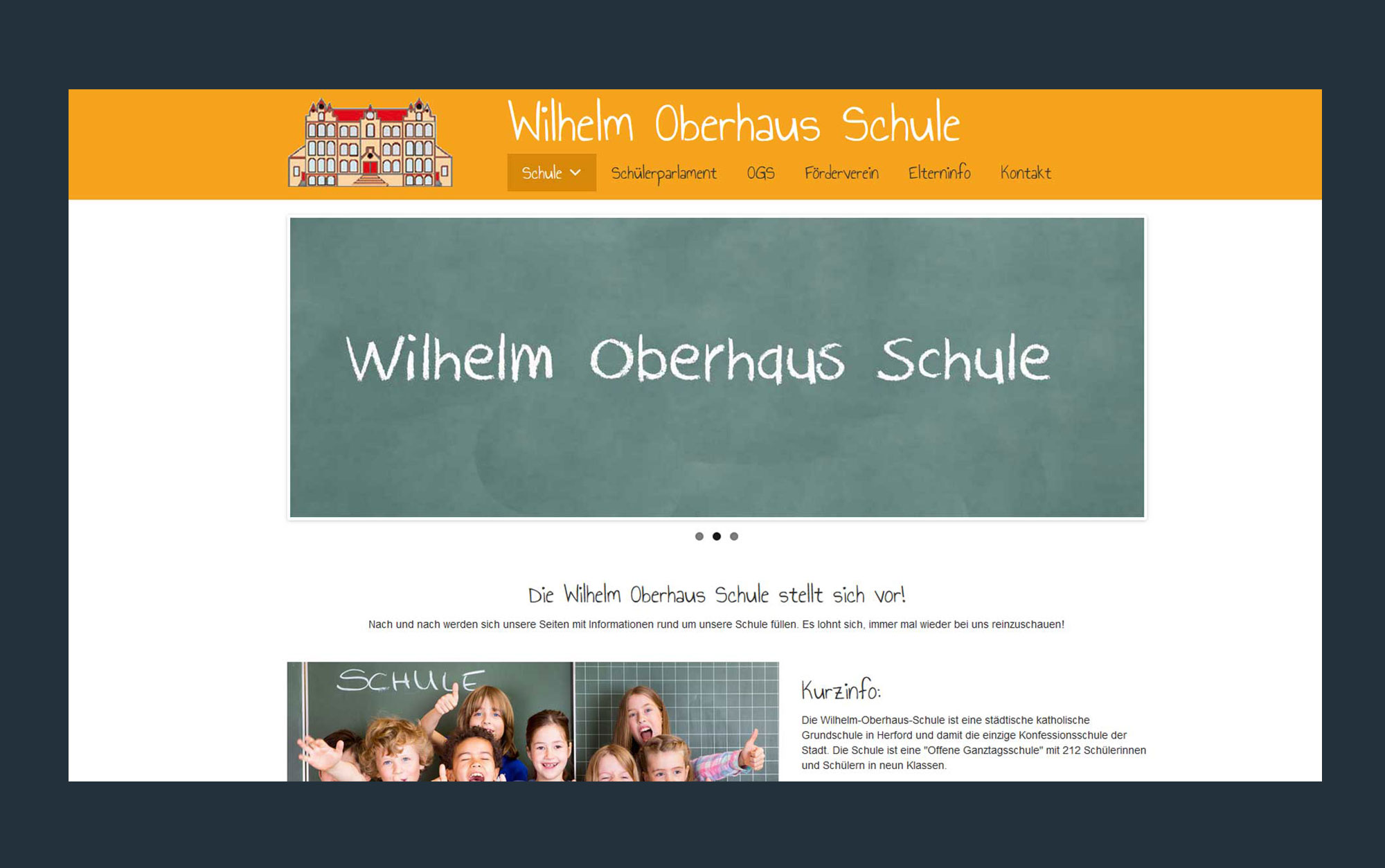 Wilhelmoberhausschule Schulwebseiten